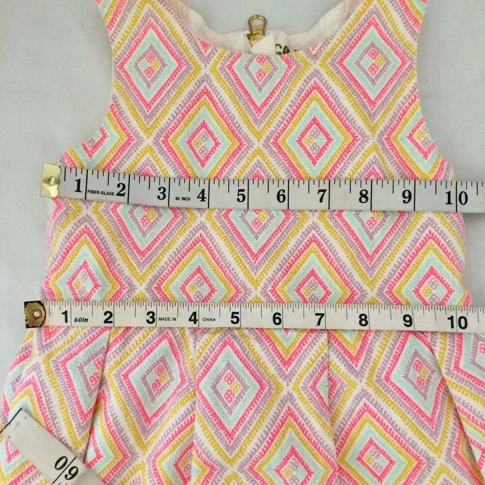 Oshkosh Dress Toddler Girls Size 3T GENUINE KIDS  Sleeveless Easter Spring